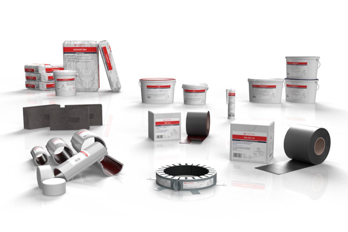 The Flamro fire protection product portfolio.