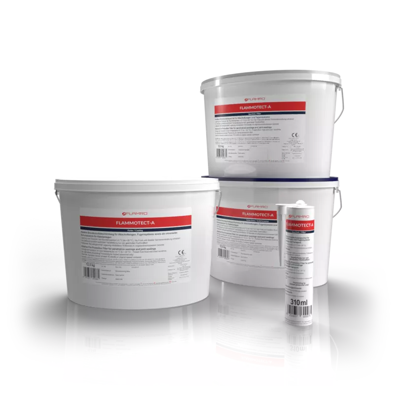 Flammotect-A - fire protection paint, fire protection filler, and solid fire protection emulsion from Flamro.